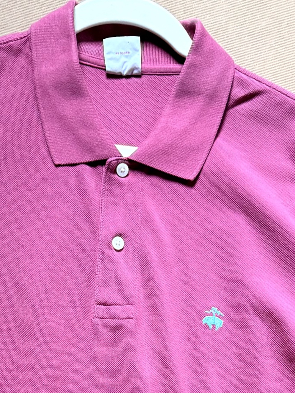 Brooks Brothers Men’s Pink Polo Shirt – Size Large – Like New